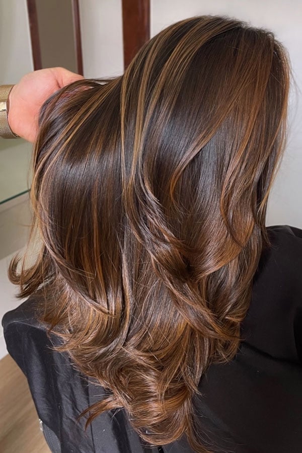 Caramel Mocha Dimensional Blend Caramel Mocha Dimensional Blend — Mocha Brown Hair