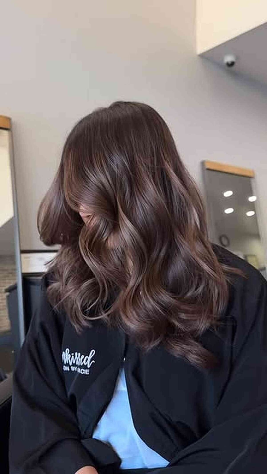 Rich Mocha Brown With Caramel Balayage Rich Mocha Brown With Caramel Balayage — Mocha Brown Hair