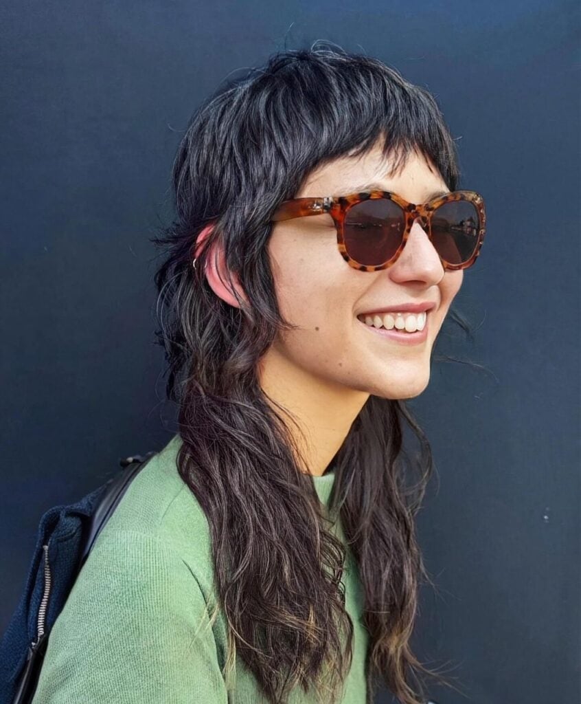 Ash Blonde Mullet With Textured Blowout Ash Blonde Mullet With Textured Blowout — Mullet Hairstyles