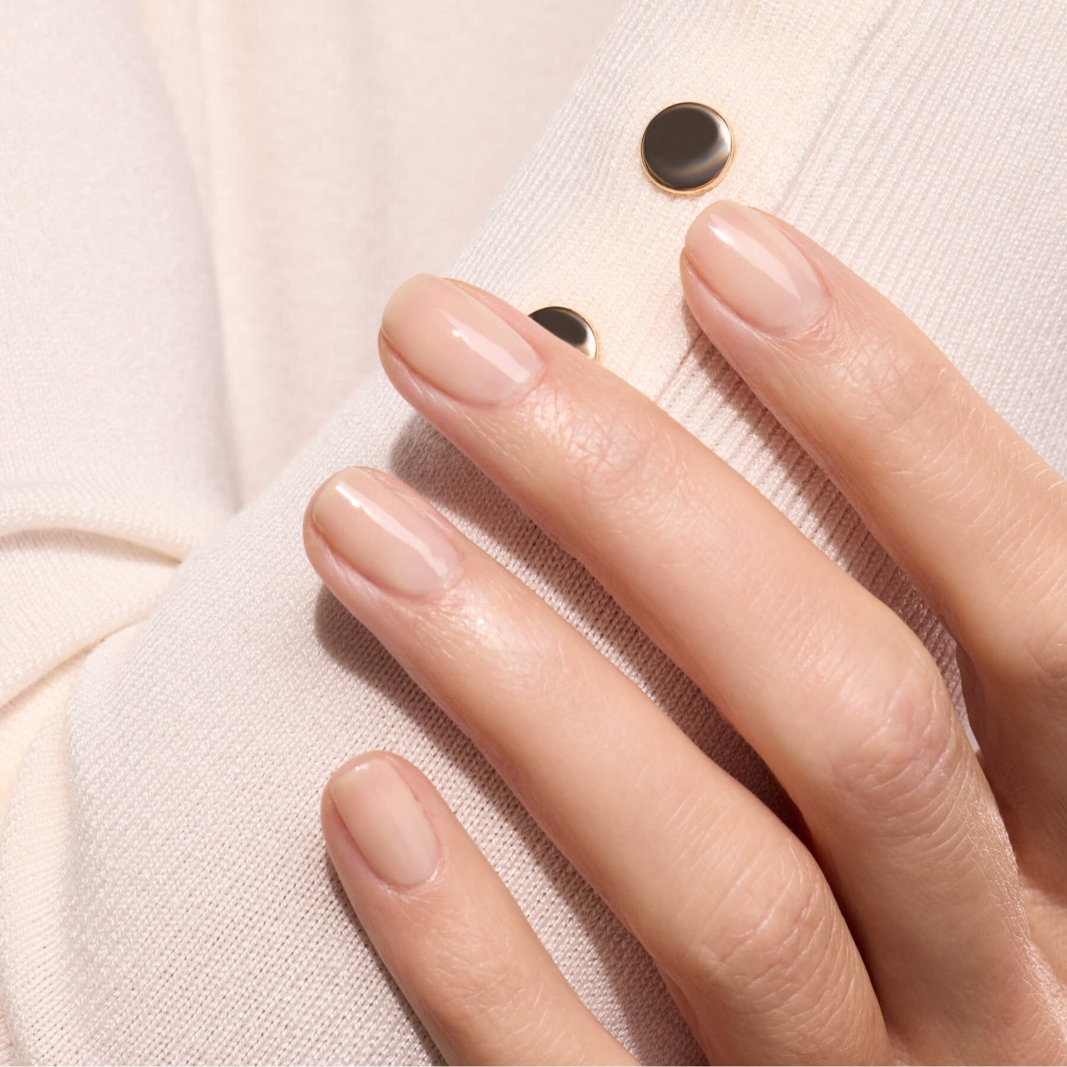 Sheer Milky Nude Short Natural Nails Sheer Milky Nude Short Natural Nails — Nude Nails