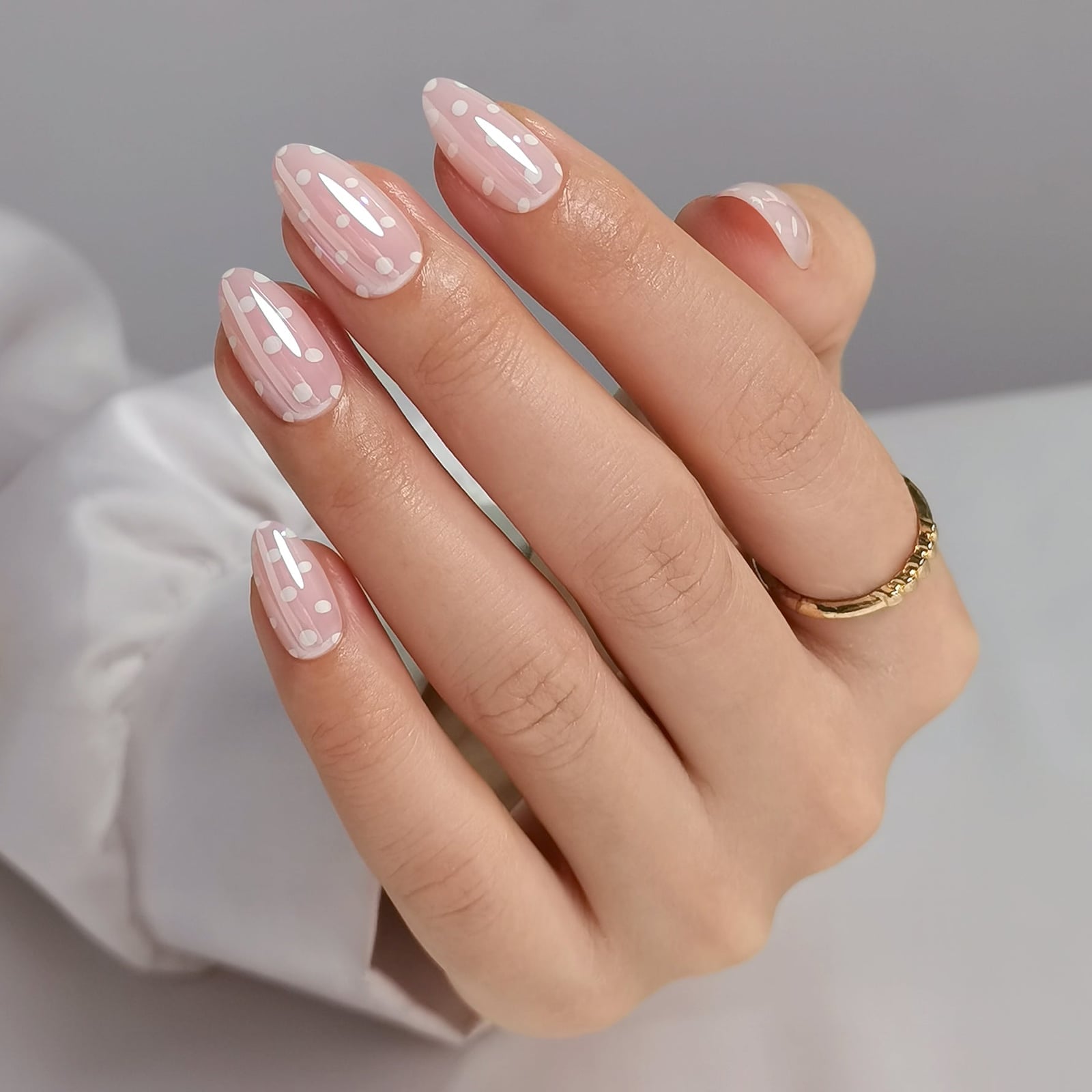Bright Pink French Tip With Rhinestones Medium Almond Bright Pink French Tip With Rhinestones Medium Almond — Pink Almond Nails