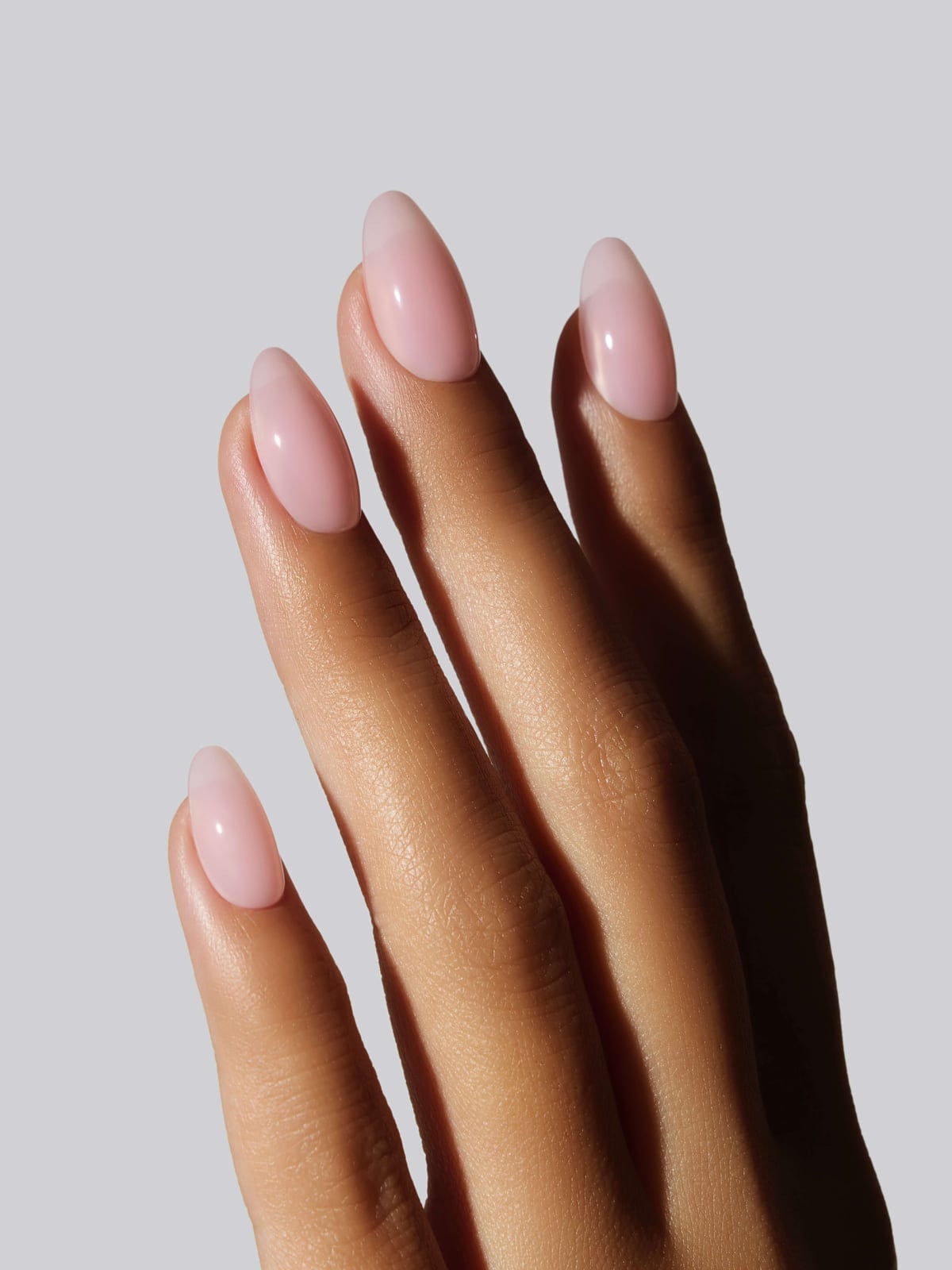 Sheer Milky Pink Glossy Short Round Nails, Creating A Soft Sheer Milky Pink Glossy Short Round Nails, Creating A Soft — Pink Nails