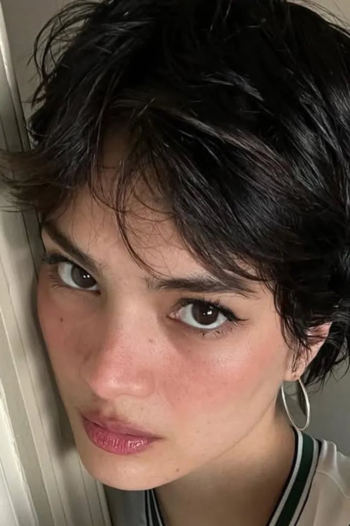 Textured Dark Brown Pixie Cut Textured Dark Brown Pixie Cut — Pixie Bob