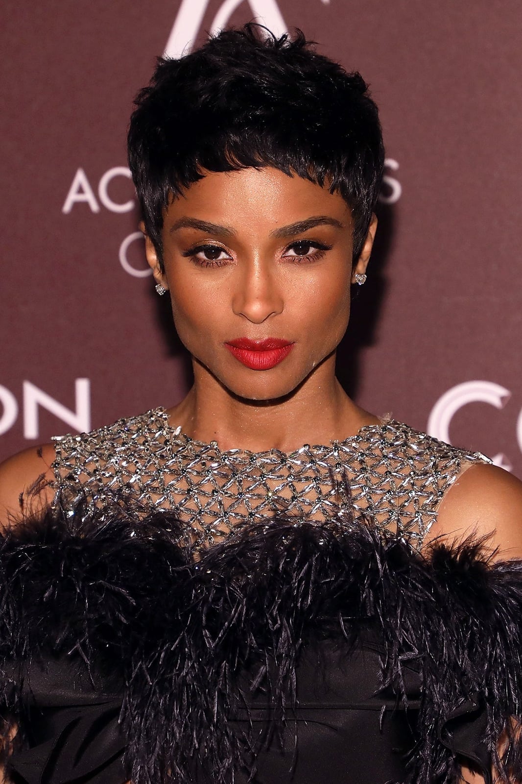 Thick Black Pixie With Full Soft Fringe Thick Black Pixie With Full Soft Fringe — Pixie Cut