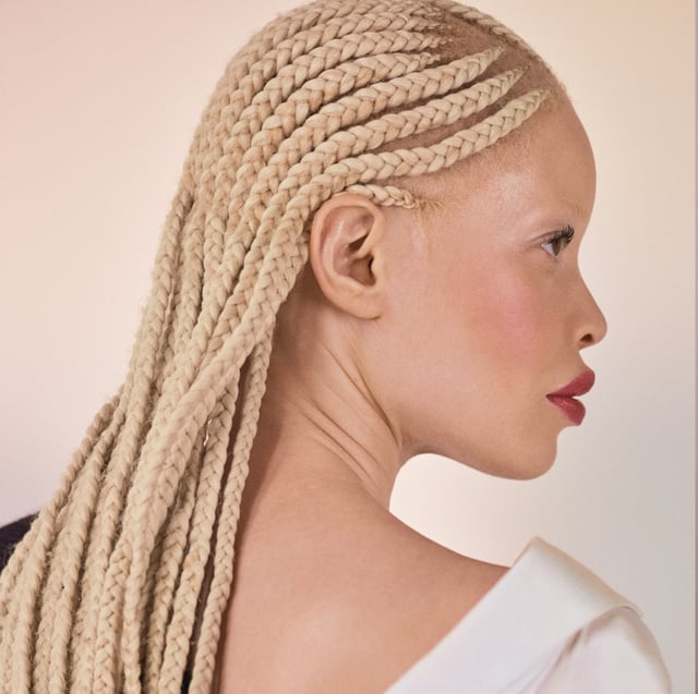 Platinum Blonde Cornrow Braids To Mid-Back Platinum Blonde Cornrow Braids To Mid-Back — Quick Braids Hairstyle