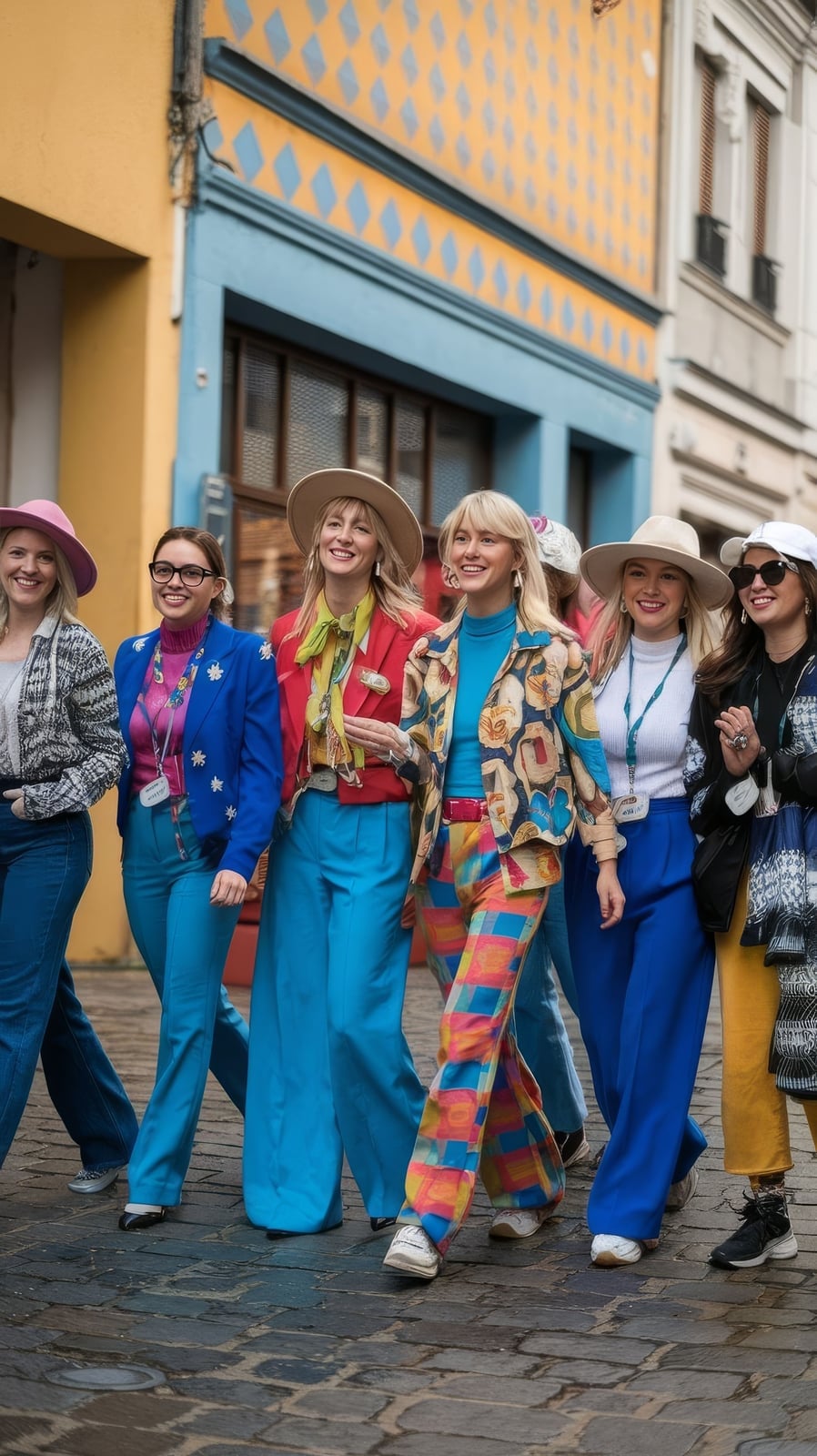 Vibrant Retro Street Style With Patterned Jackets Vibrant Retro Street Style With Patterned Jackets — Retro Outfits