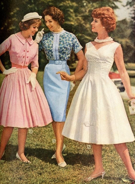 Pink gingham fit and flare dress Pink gingham fit and flare dress — Retro Style