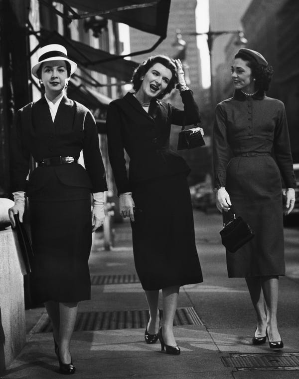 1950s tailored business suits 1950s tailored business suits — Retro Style