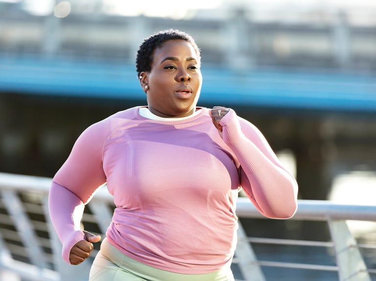 Ribbed Texture Pink Running Top Ribbed Texture Pink Running Top — Running Outfits
