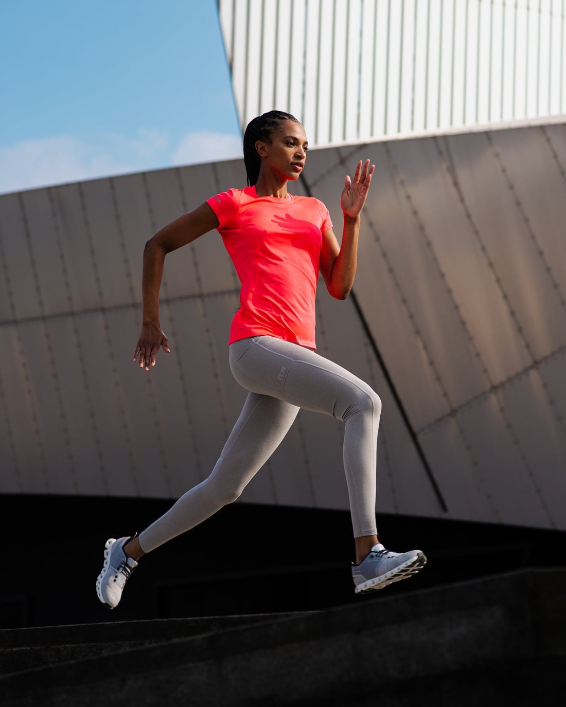 Vibrant Coral Running Top Vibrant Coral Running Top — Running Outfits