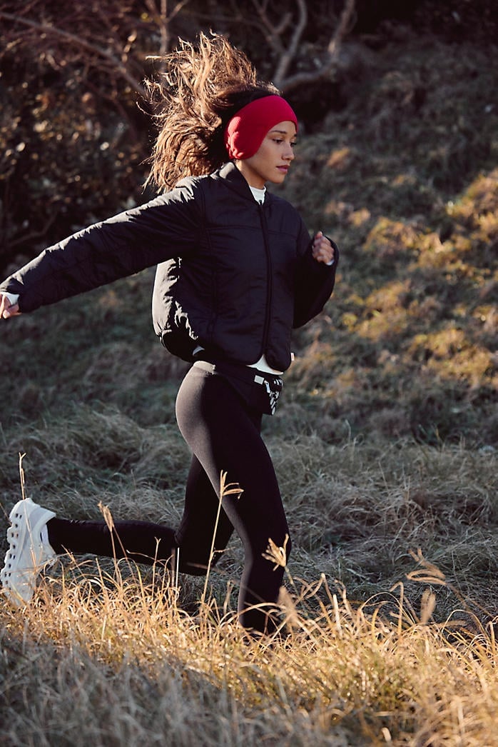 Cropped Puffer Jacket For Cold Weather Cropped Puffer Jacket For Cold Weather — Running Outfits
