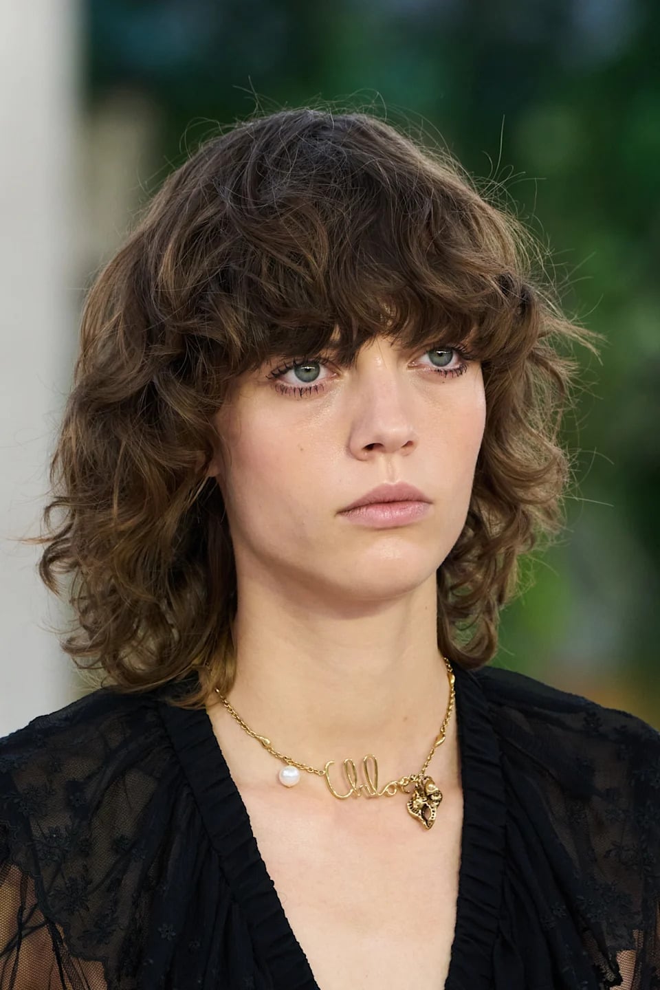Shoulder-Length Curly Shaggy Bob Shoulder-Length Curly Shaggy Bob