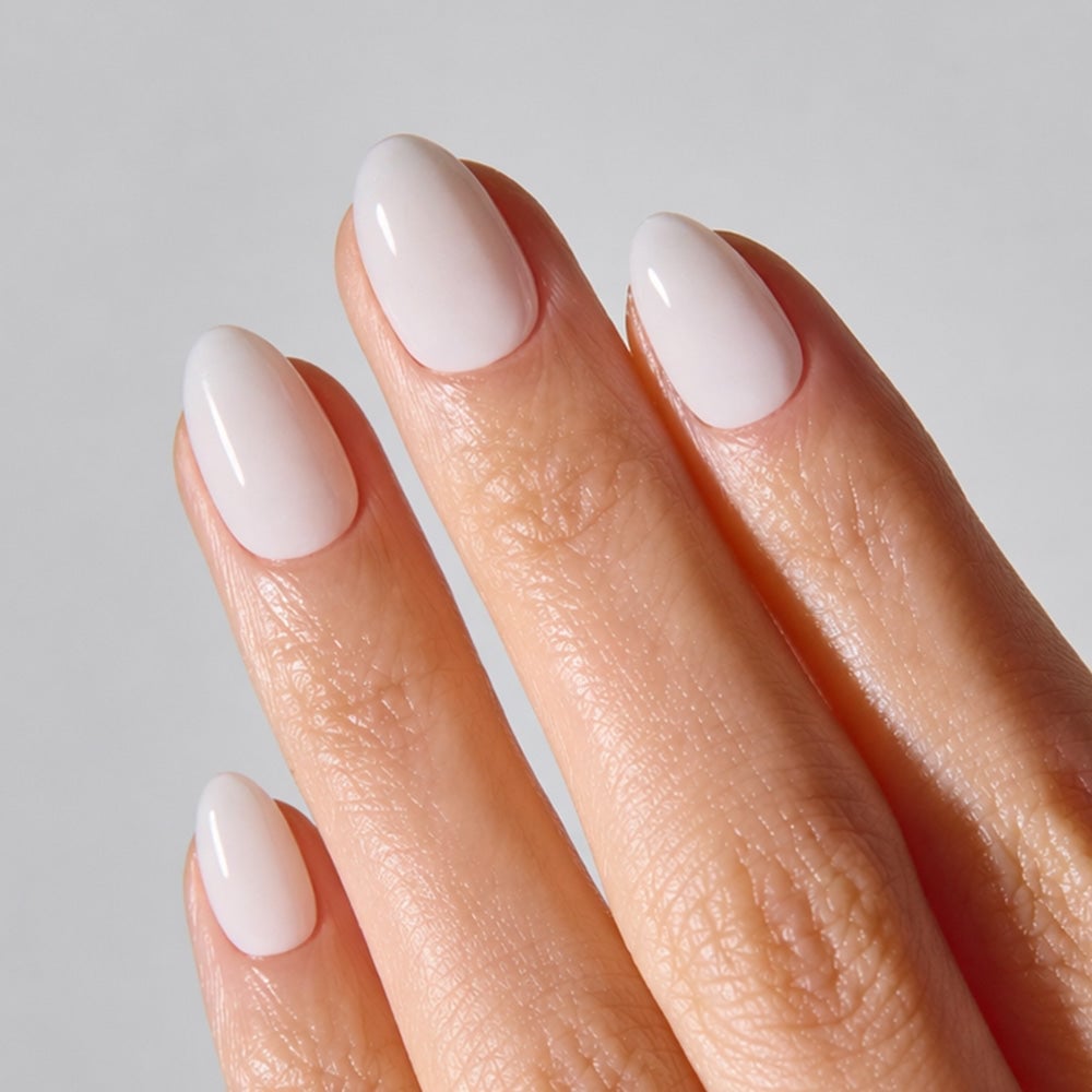 Pale Pink Glossy Nails Pale Pink Glossy Nails — Short Oval Nails