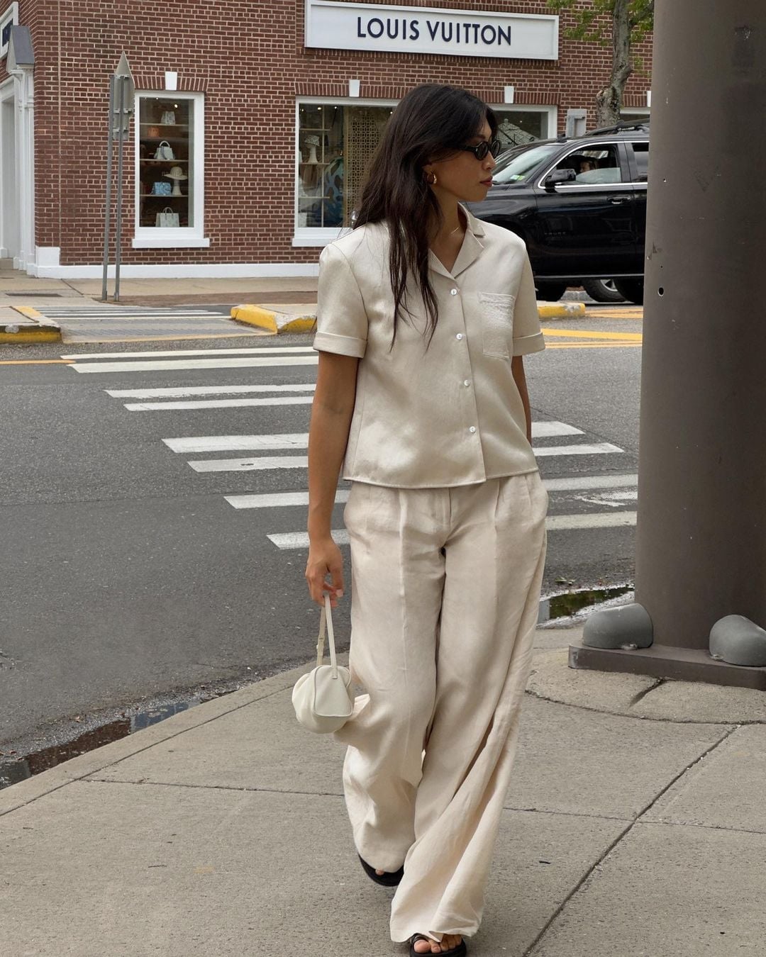 Matching Linen Set for Effortless Casual Style Matching Linen Set for Effortless Casual Style — Simple Outfits