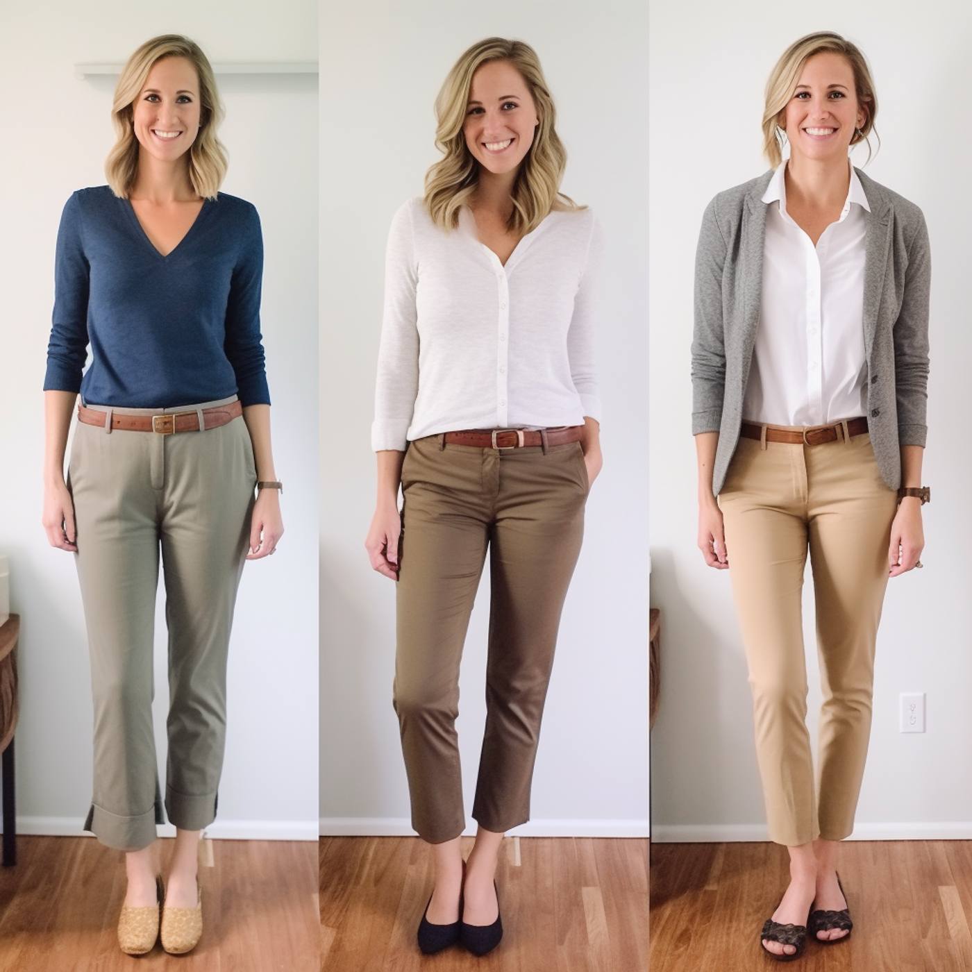 Tailored trousers offer versatile smart casual options Tailored trousers offer versatile smart casual options — Teacher Outfits