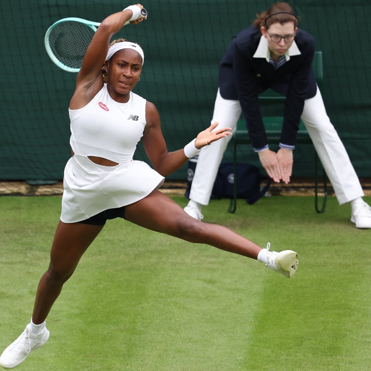 White Cutout Tennis Dress with Black Shorts White Cutout Tennis Dress with Black Shorts — Tennis Outfits