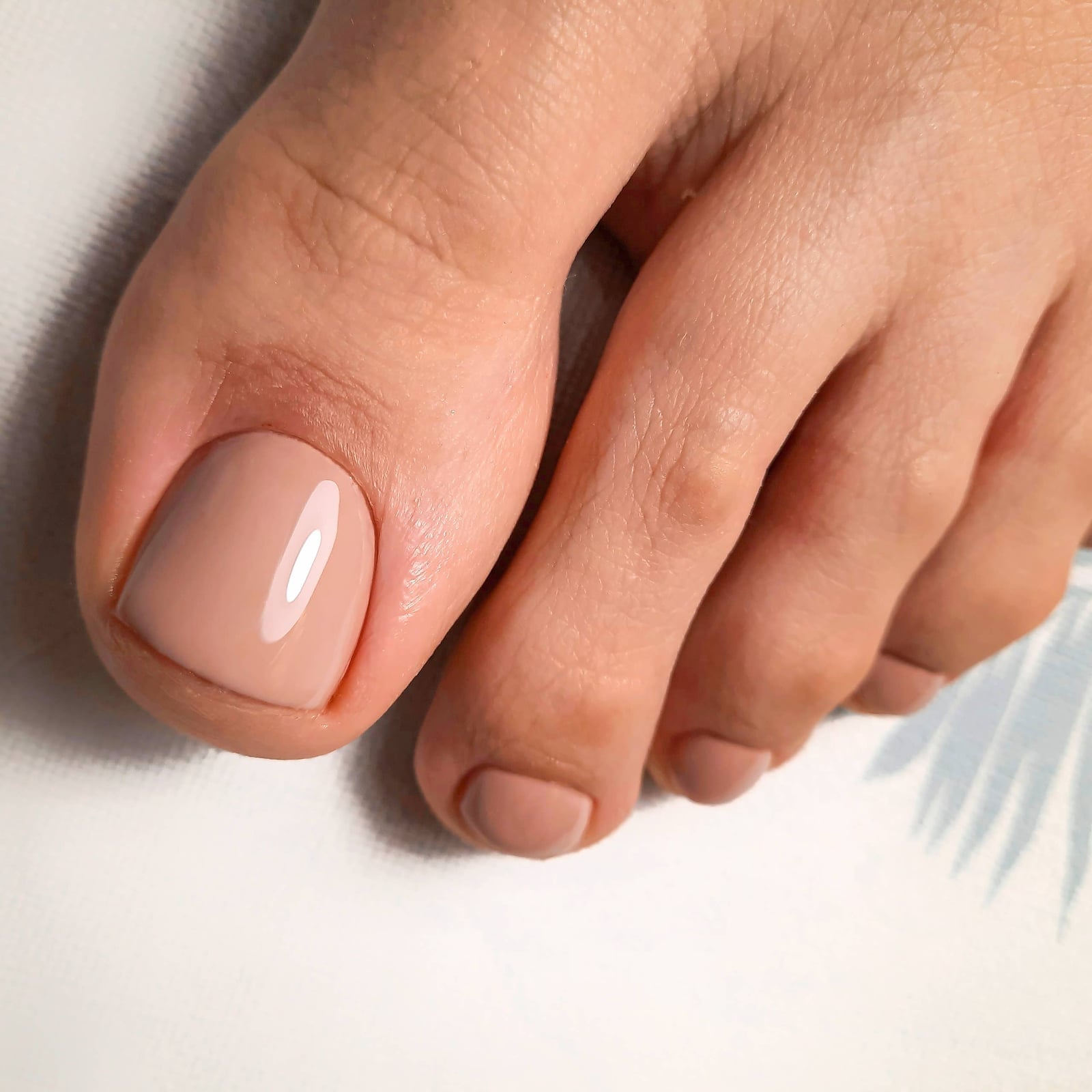 Neutral Beige Nude Glossy Toenails Neutral Beige Nude Glossy Toenails — Toenail Colors