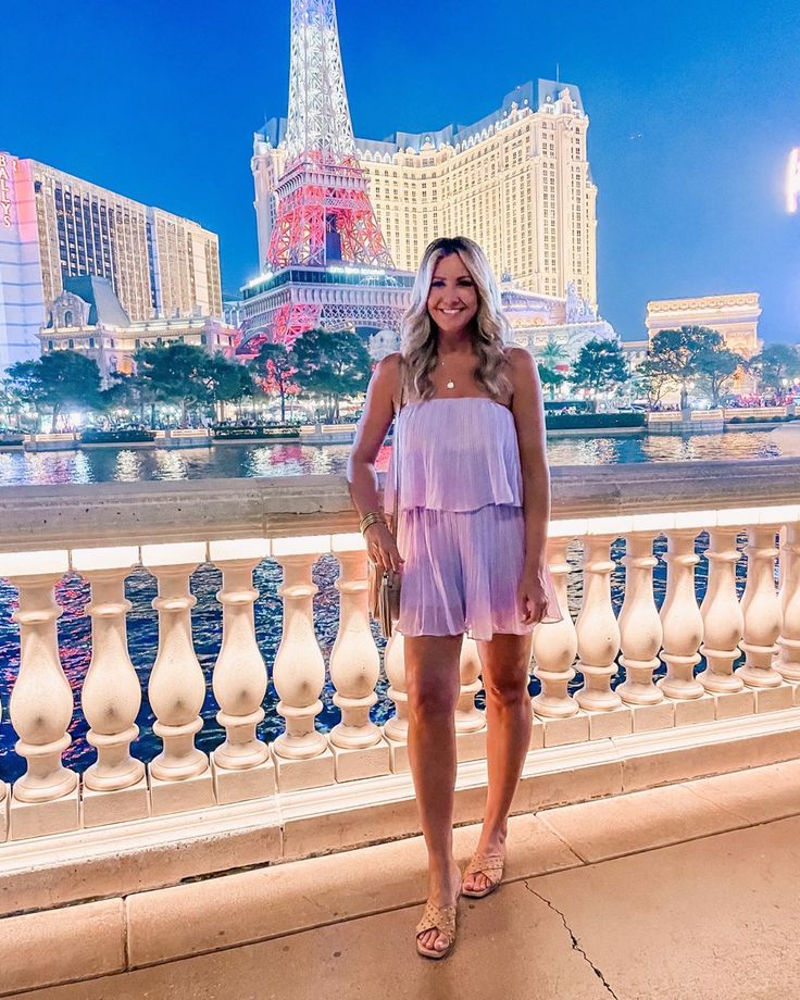 Pale Lavender Strapless Romper Pale Lavender Strapless Romper — Vegas Outfits