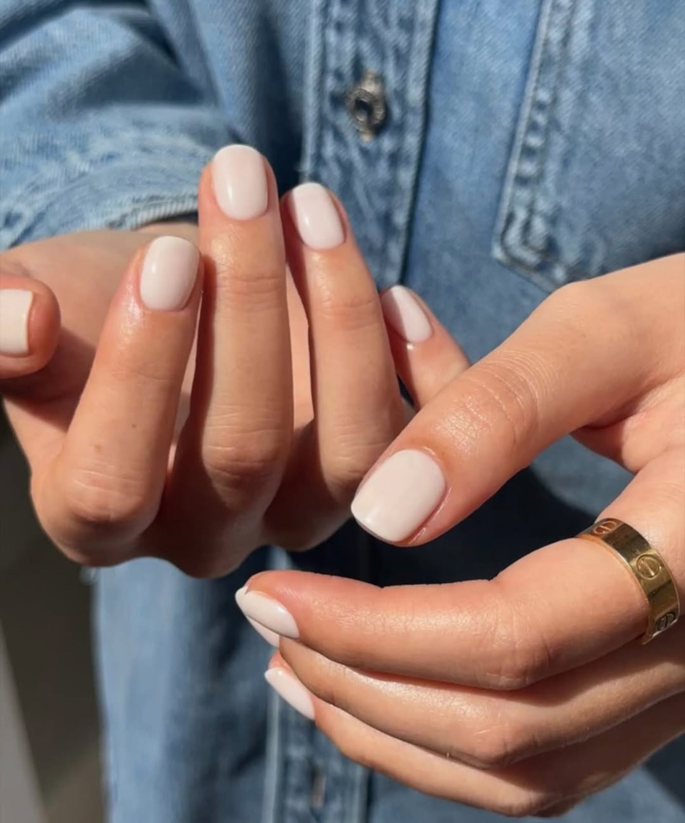 Short Square Sheer Milky White Satin Matte Nails Short Square Sheer Milky White Satin Matte Nails — White Nails