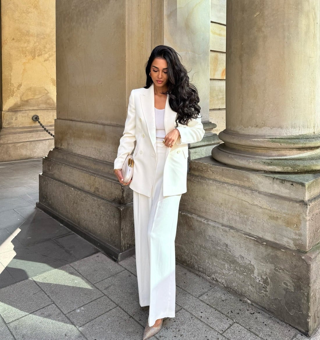 Chic White Ensemble for Business Casual Chic White Ensemble for Business Casual — White Outfits